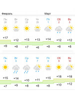 На Gismeteo уже так.