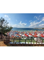 Сегодня были на пляже на Хейбелиаде, ASF Beach - отличное место. С причала сразу есть бесплатный трансфер. Вход в будни 300 лир. Песок приятный, раздевалки, душ, шезлонги в наличии. Вода чистая, без водорослей и медуз. На воде есть понтоны, на которых можно и загорать, и нырять с них. Место приятное