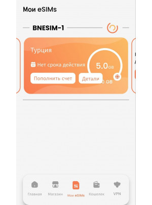 e-sim Стамбул
